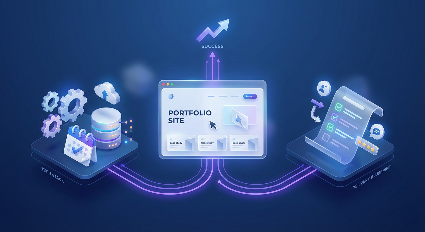 Tool Stack, Delivery Blueprint, and Portfolio Site (Days 8-14)